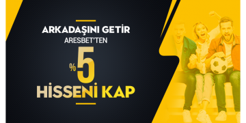 Aresbet Arkadaşını Getir Aresbet'ten 5% Hisseni Kap aresbet-arkadasini-getir-bonusu