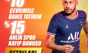 Vdcasino 10% Çevrimsiz Yatırım ve 15% Anlık Spor Kayıp Bonusu vdcasino-cevrimsiz-yatirim-ve-spor-kayip-bonusu