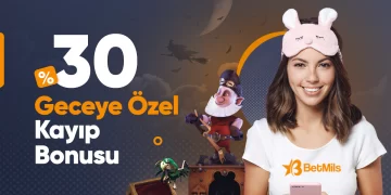 Betmils Geceye Özel 30% Kayıp Bonusu betmils-geceye-ozel-kayip-bonusu
