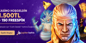 Jupiterbahis 100% Casino Hosgeldin Bonusu + 150 Freespin jupiterbahis-casino-hosgeldin-bonusu-freespin
