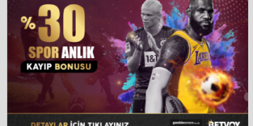 Betvoy %30 Spor Kayıp Bonusu betvoy-spor-kayip-bonus